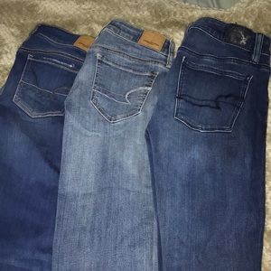 american eagle jean bundle!!!